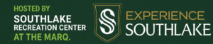 Banner for Southlake Recreation Center at The Marq, featuring their logo and "Experience Southlake" text.