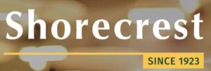 Shorecrest logo with "SINCE 1923" on a yellow banner