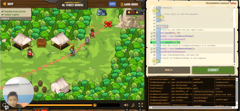 Python-based Bow Combat Game