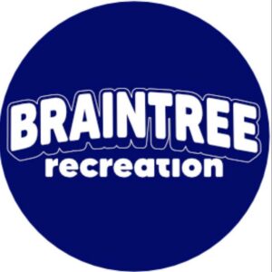 A dark blue circular logo displays 'BRAINTREE' in white bold text above